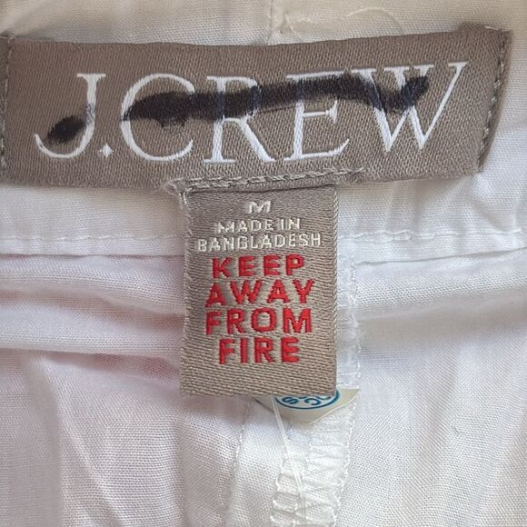 J. Crew White Pajama Shorts - Picture 5 of 8